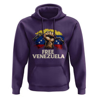 Free Venezuela Flag Chain Breaker Hoodie Powerful Liberation for Liberation Supporters - Wonder Print Shop