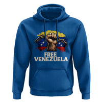 Free Venezuela Flag Chain Breaker Hoodie Powerful Liberation for Liberation Supporters - Wonder Print Shop