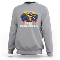 Free Venezuela Flag Chain Breaker Sweatshirt Powerful Liberation for Liberation Supporters - Wonder Print Shop
