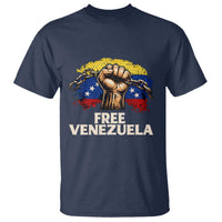 Free Venezuela Flag Chain Breaker T Shirt Powerful Liberation for Liberation Supporters - Wonder Print Shop