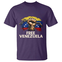 Free Venezuela Flag Chain Breaker T Shirt Powerful Liberation for Liberation Supporters - Wonder Print Shop