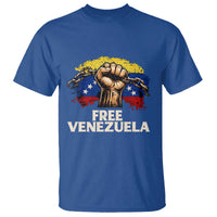 Free Venezuela Flag Chain Breaker T Shirt Powerful Liberation for Liberation Supporters - Wonder Print Shop