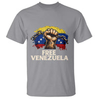 Free Venezuela Flag Chain Breaker T Shirt Powerful Liberation for Liberation Supporters - Wonder Print Shop