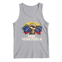 Free Venezuela Flag Chain Breaker Tank Top Powerful Liberation for Liberation Supporters - Wonder Print Shop