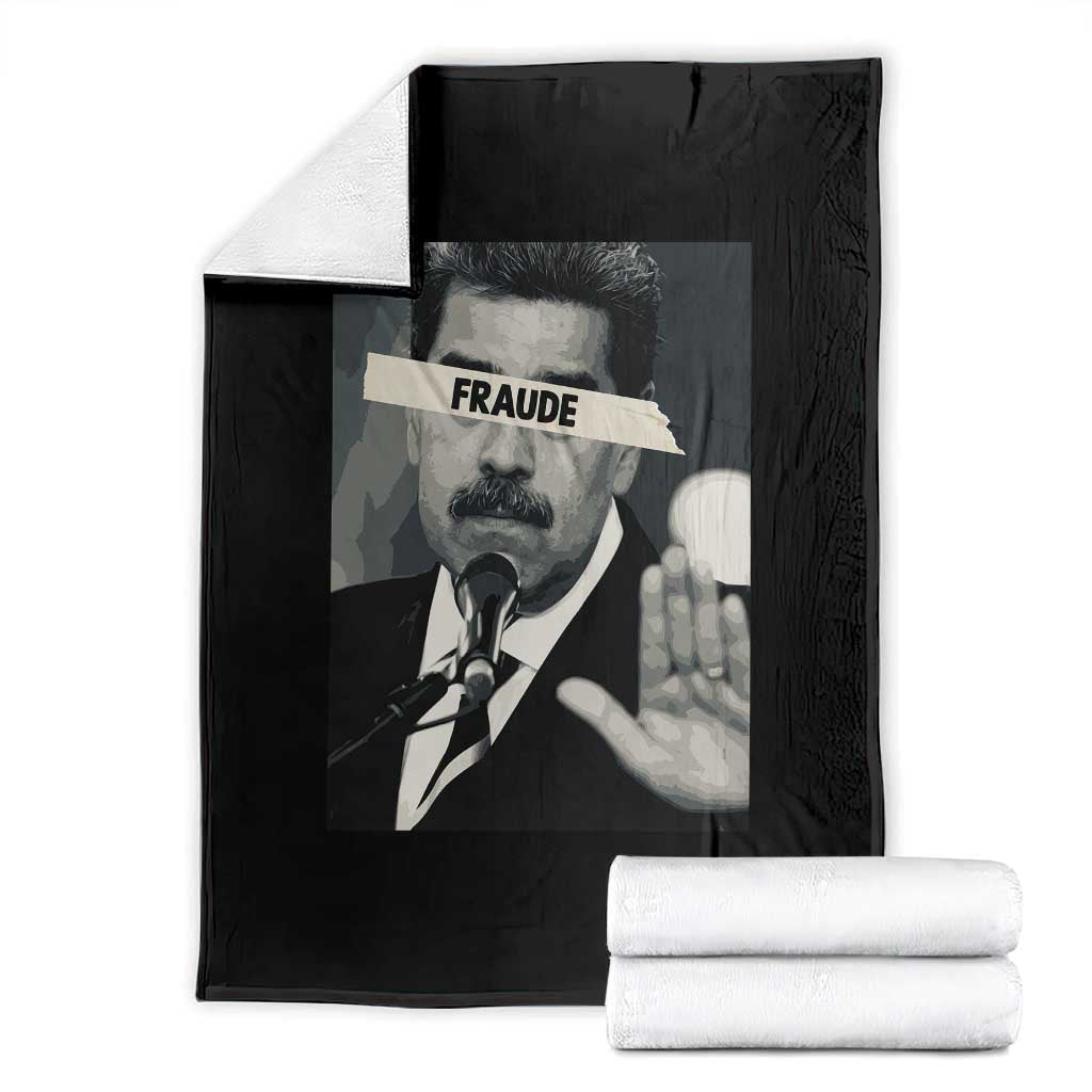 Sarcastic Maduro Fraude Throw Blanket Corruption Venezuela Political Satire - Wonder Print Shop