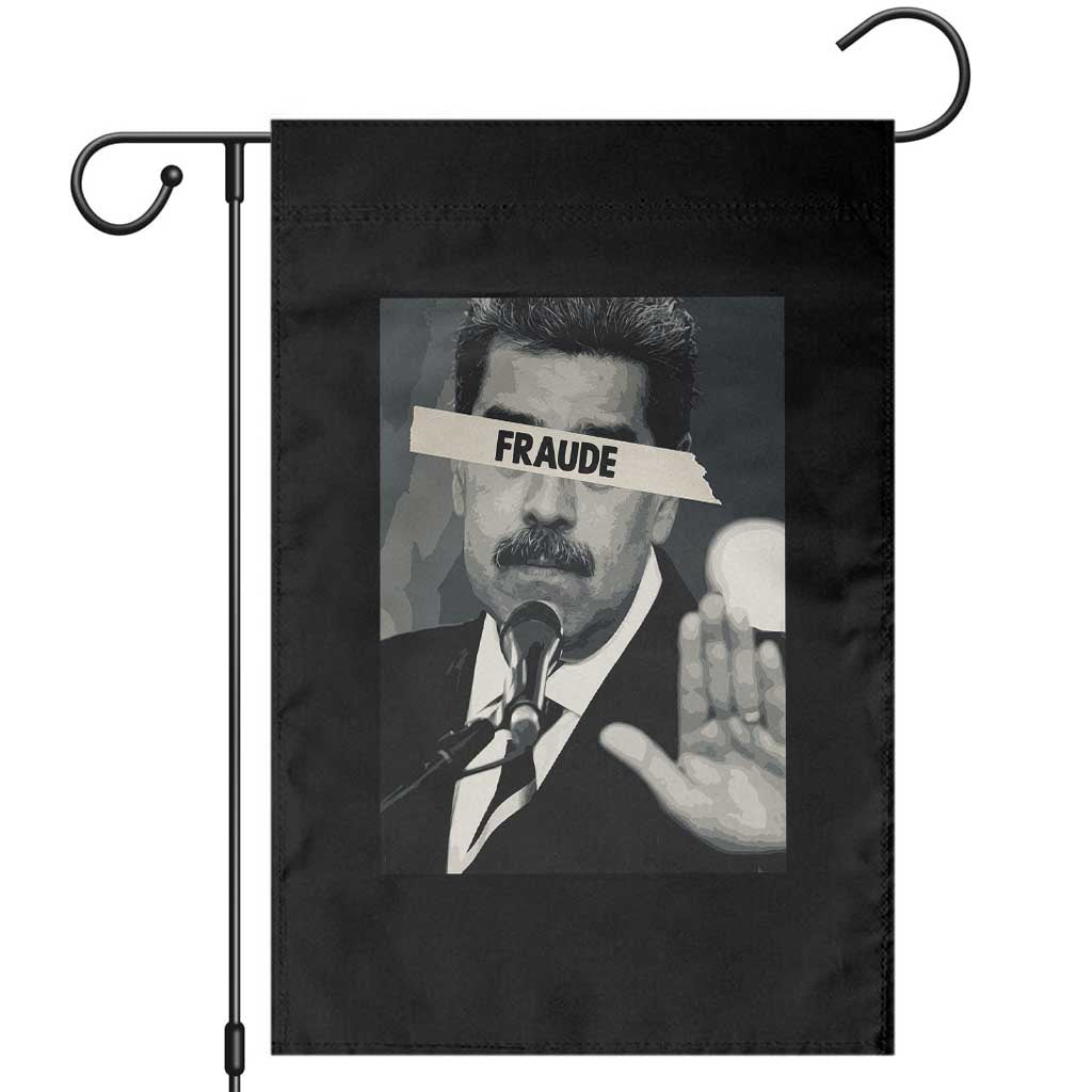 Sarcastic Maduro Fraude Garden Flag Corruption Venezuela Political Satire - Wonder Print Shop