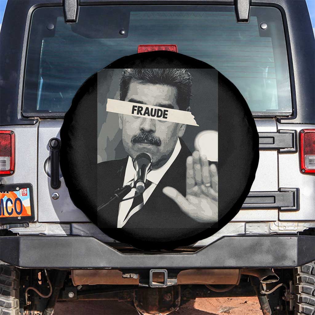 Sarcastic Maduro Fraude Spare Tire Cover Corruption Venezuela Political Satire - Wonder Print Shop
