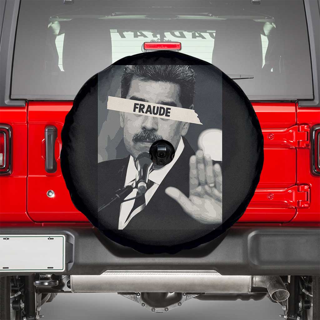 Sarcastic Maduro Fraude Spare Tire Cover Corruption Venezuela Political Satire - Wonder Print Shop