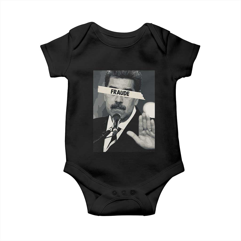 Sarcastic Maduro Fraude Baby Onesie Corruption Venezuela Political Satire - Wonder Print Shop