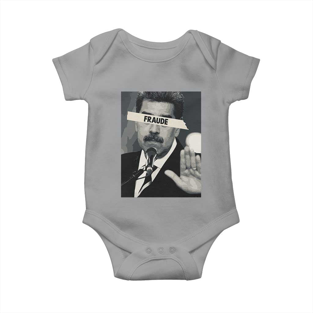 Sarcastic Maduro Fraude Baby Onesie Corruption Venezuela Political Satire - Wonder Print Shop