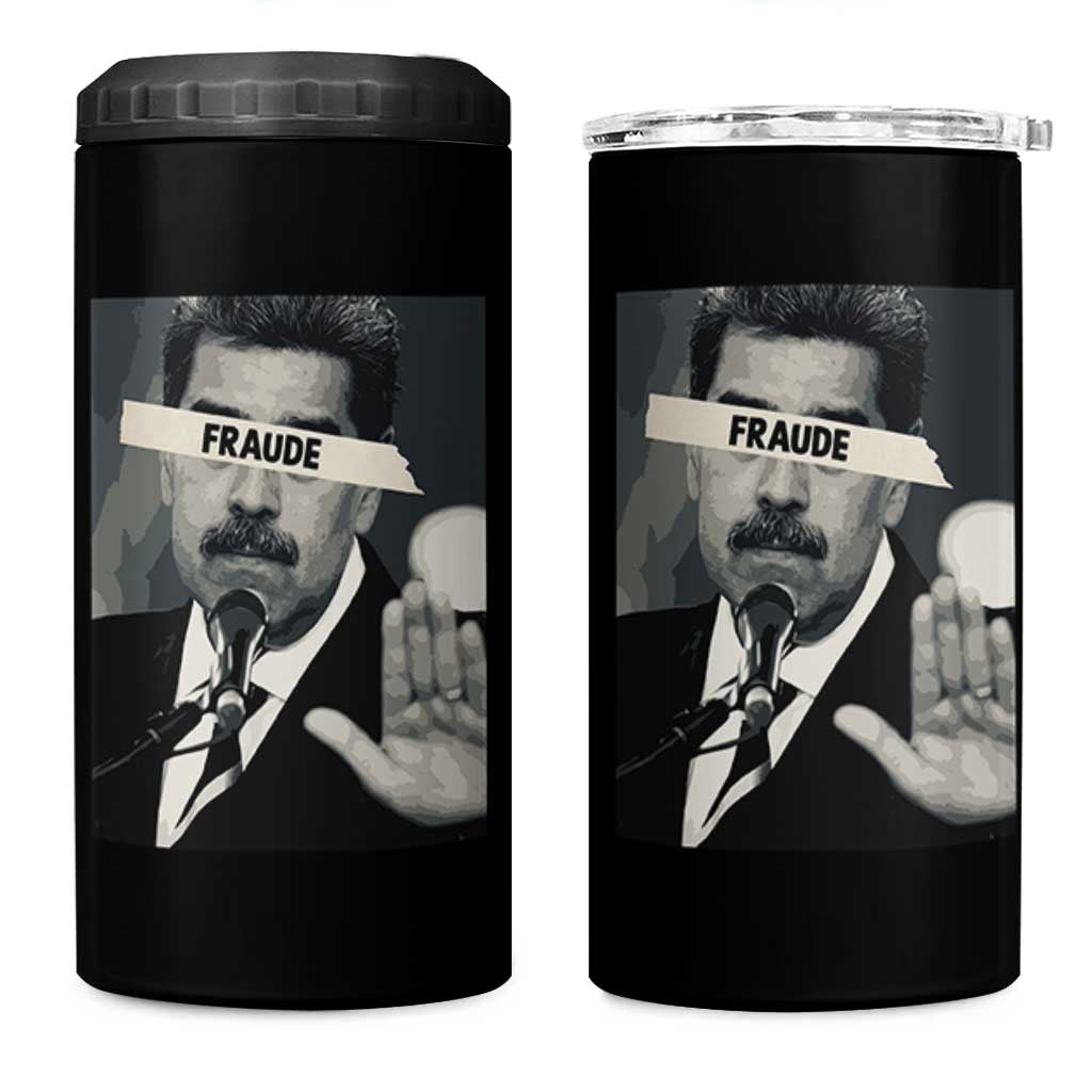 Sarcastic Maduro Fraude 4 in 1 Can Cooler Tumbler Corruption Venezuela Political Satire - Wonder Print Shop