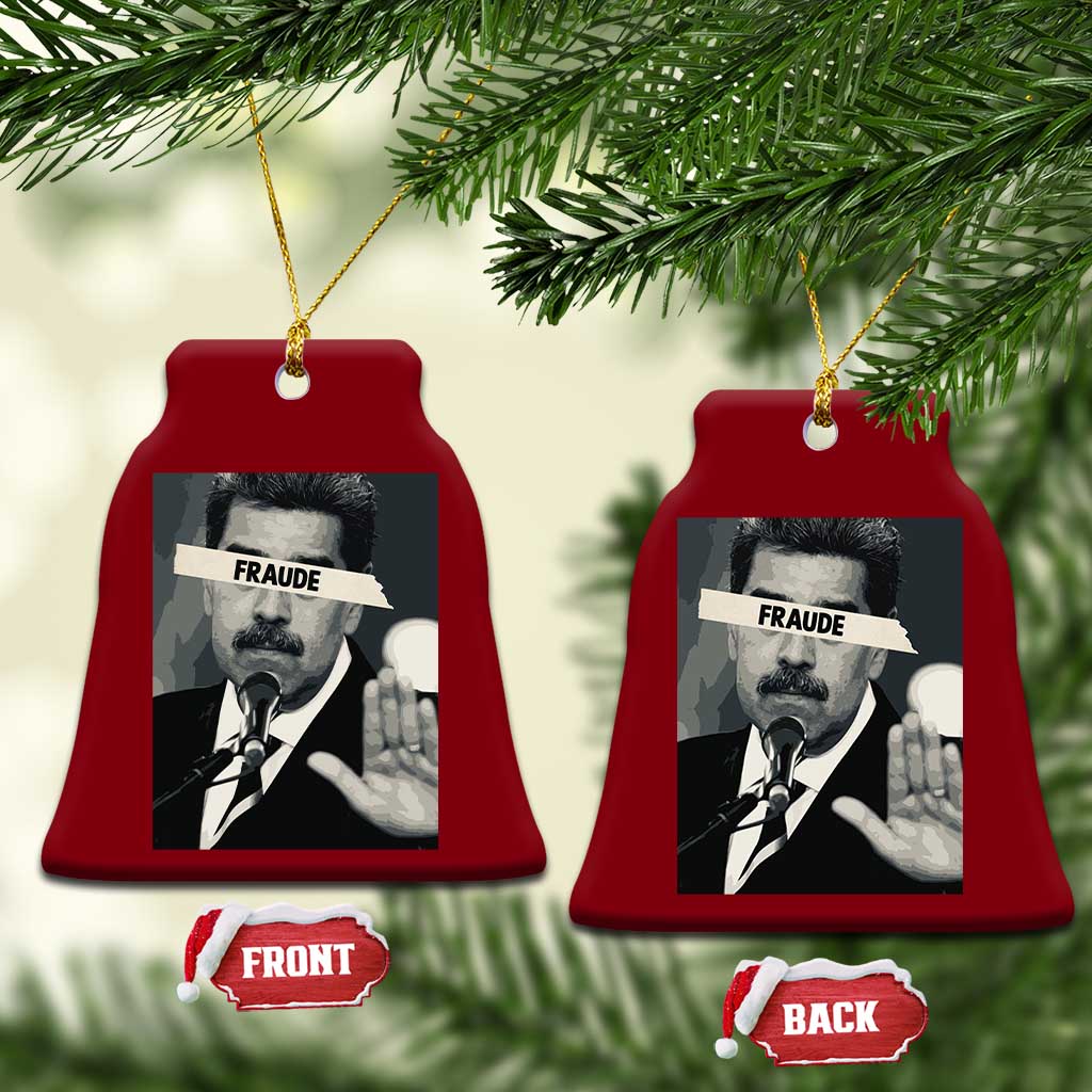 Sarcastic Maduro Fraude Ceramic Ornament Corruption Venezuela Political Satire - Wonder Print Shop