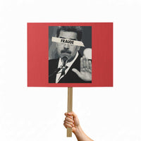 Sarcastic Maduro Fraude Protest Sign Corruption Venezuela Political Satire