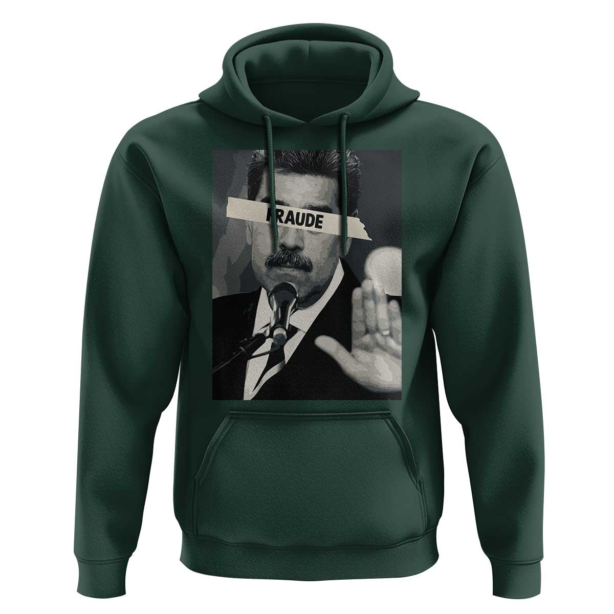 Sarcastic Maduro Fraude Hoodie Corruption Venezuela Political Satire - Wonder Print Shop
