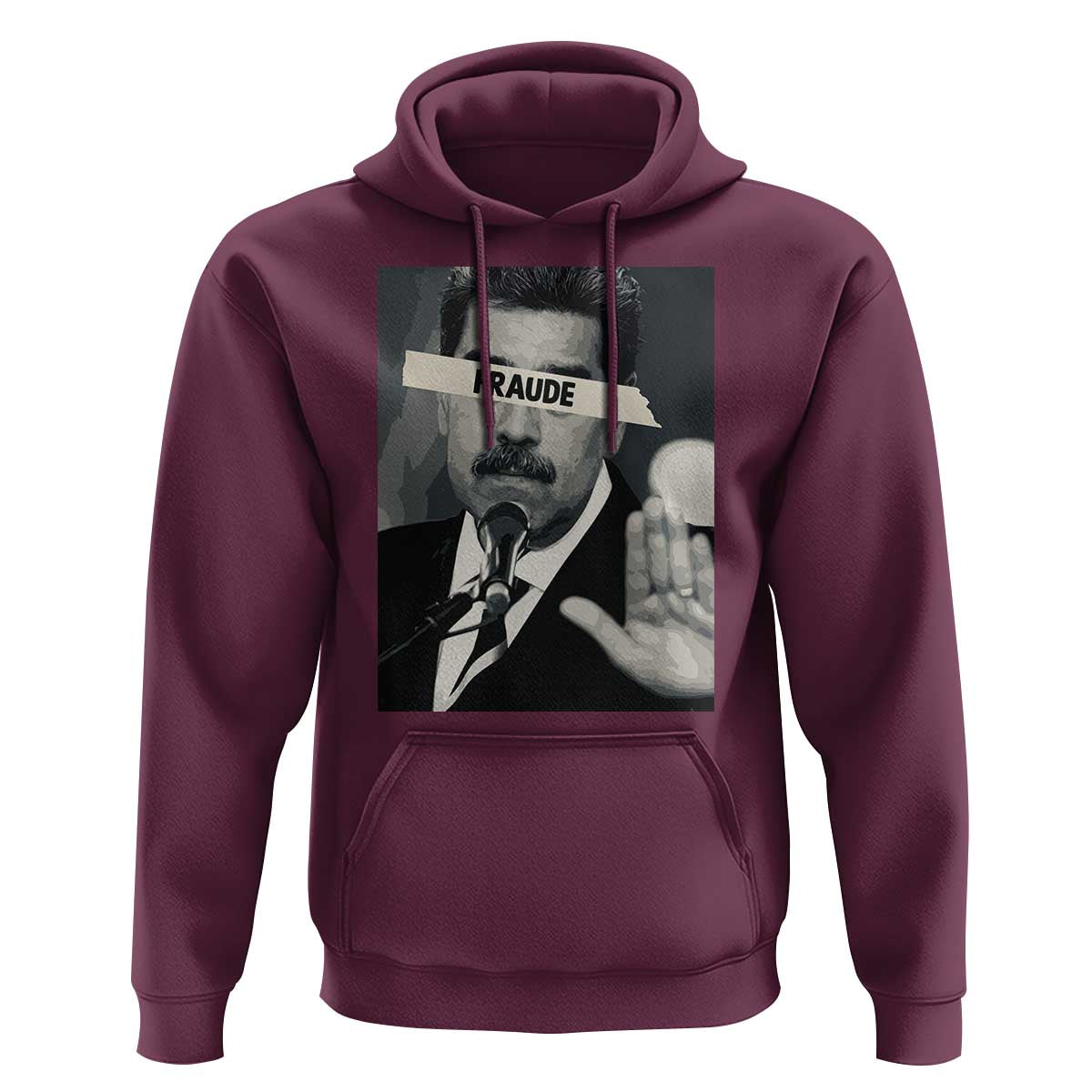 Sarcastic Maduro Fraude Hoodie Corruption Venezuela Political Satire - Wonder Print Shop