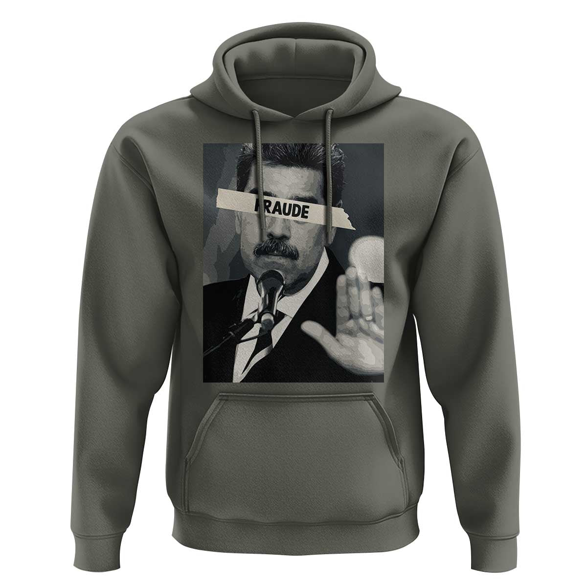 Sarcastic Maduro Fraude Hoodie Corruption Venezuela Political Satire - Wonder Print Shop