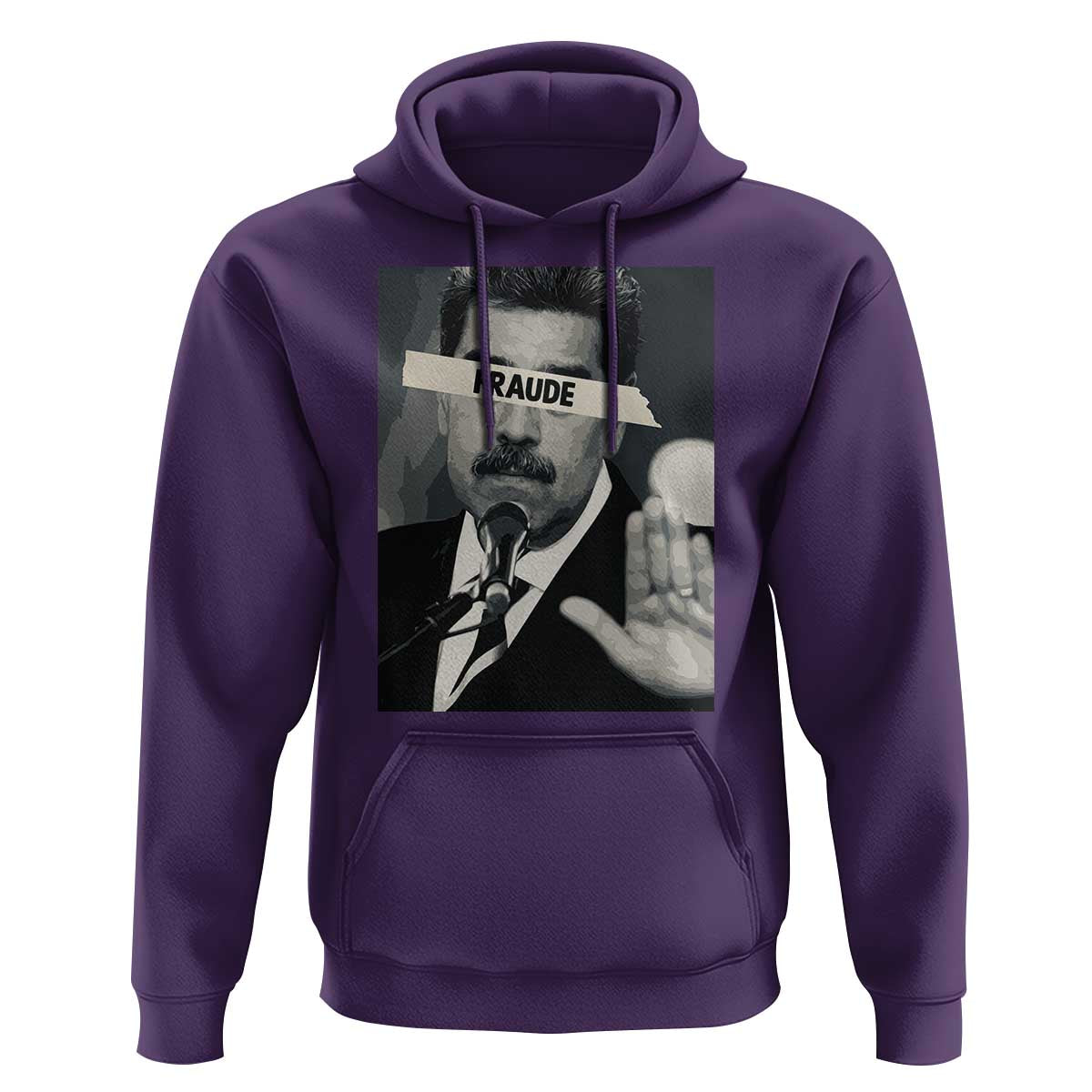 Sarcastic Maduro Fraude Hoodie Corruption Venezuela Political Satire - Wonder Print Shop