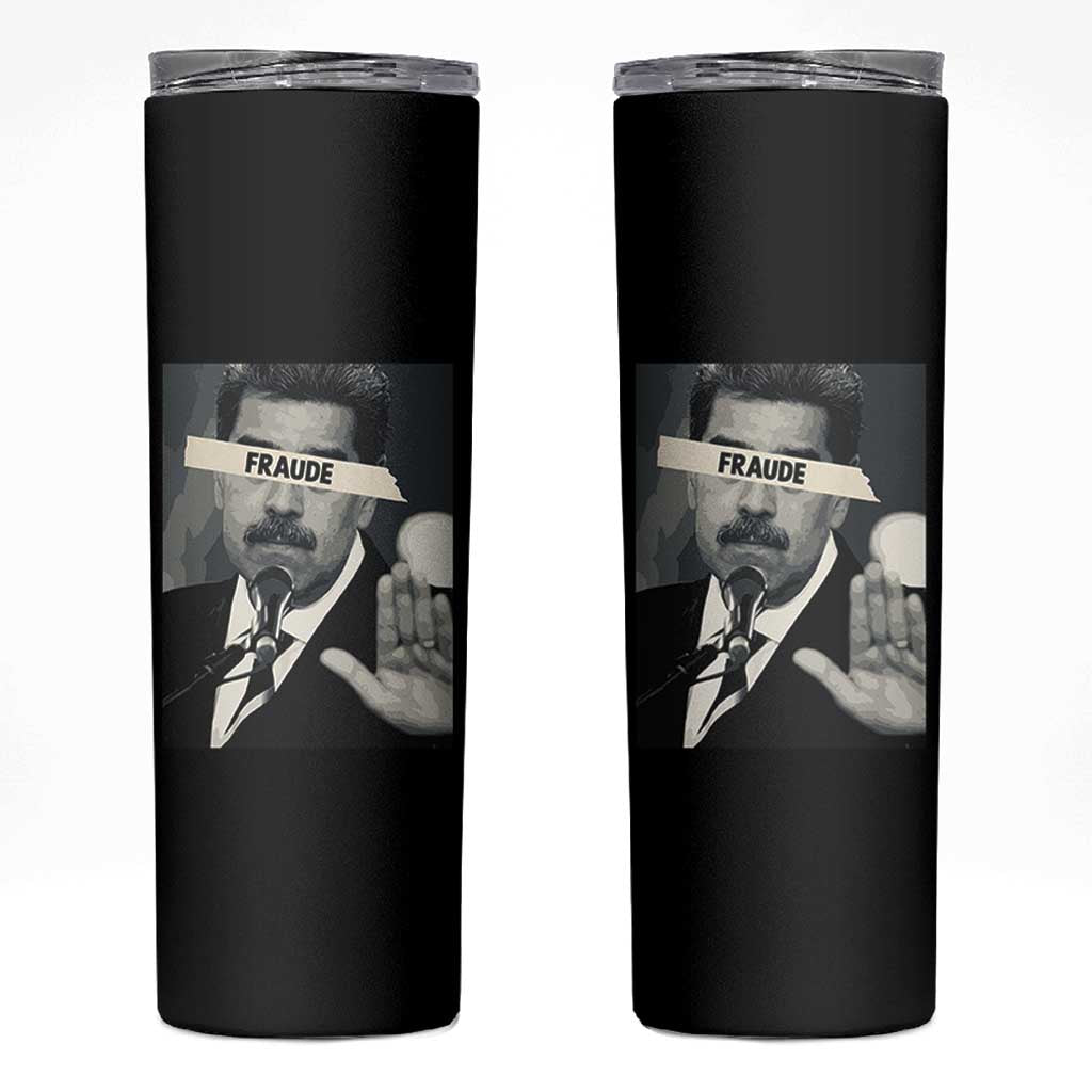 Sarcastic Maduro Fraude Skinny Tumbler Corruption Venezuela Political Satire - Wonder Print Shop