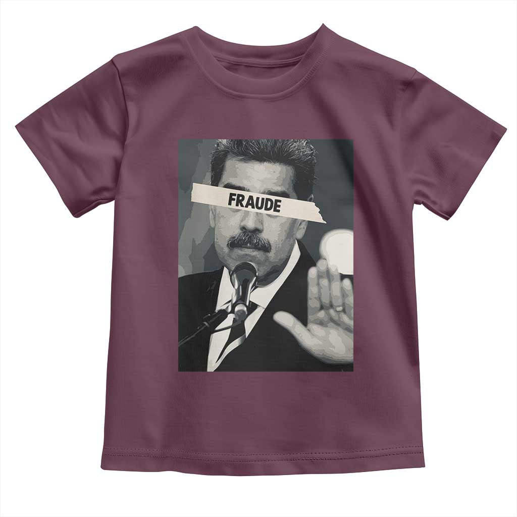 Sarcastic Maduro Fraude Toddler T Shirt Corruption Venezuela Political Satire - Wonder Print Shop