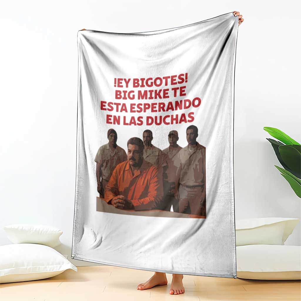 Maduro in Prison Meme Satire Throw Blanket Spanish Political Politcal Sarcasm - Wonder Print Shop
