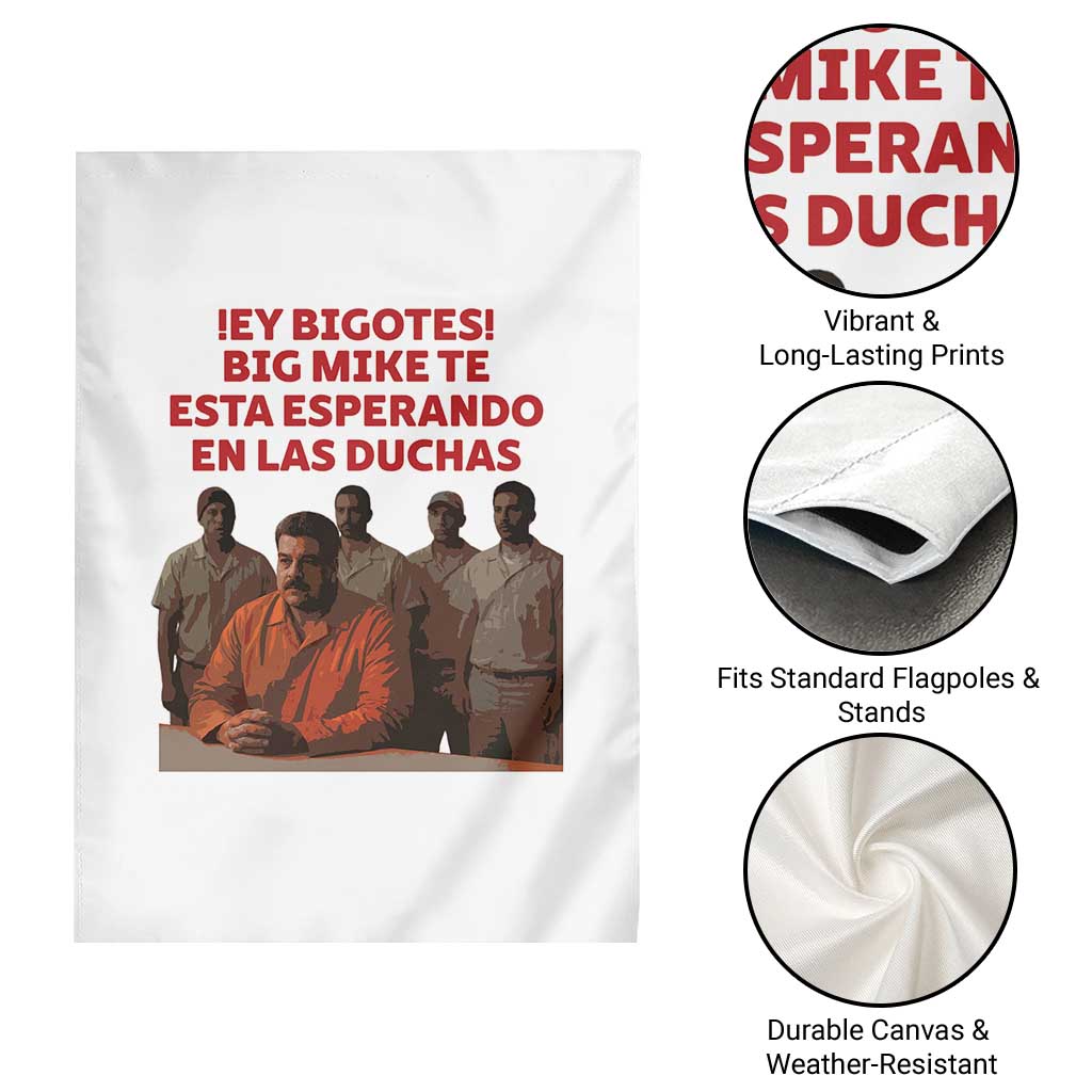 Maduro in Prison Meme Satire Garden Flag Spanish Political Politcal Sarcasm - Wonder Print Shop