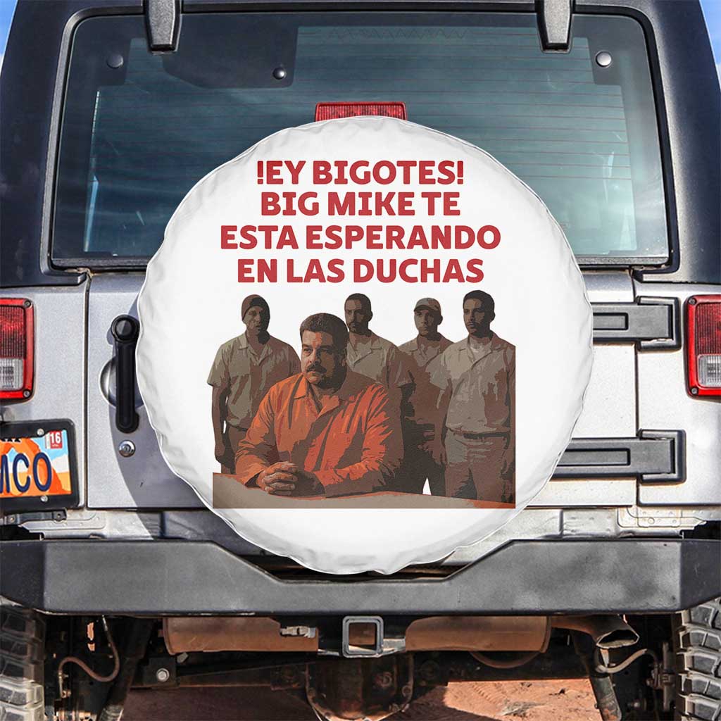Maduro in Prison Meme Satire Spare Tire Cover Spanish Political Politcal Sarcasm - Wonder Print Shop