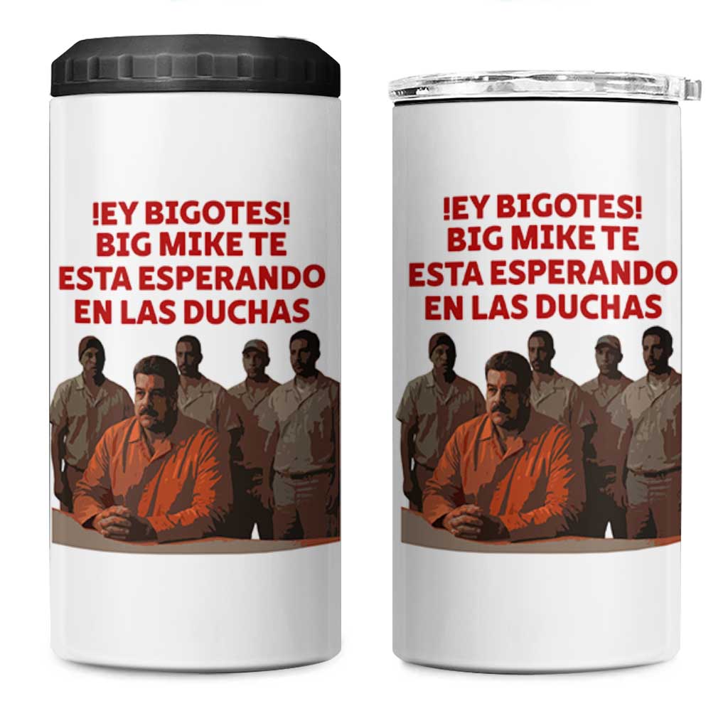 Maduro in Prison Meme Satire 4 in 1 Can Cooler Tumbler Spanish Political Politcal Sarcasm - Wonder Print Shop