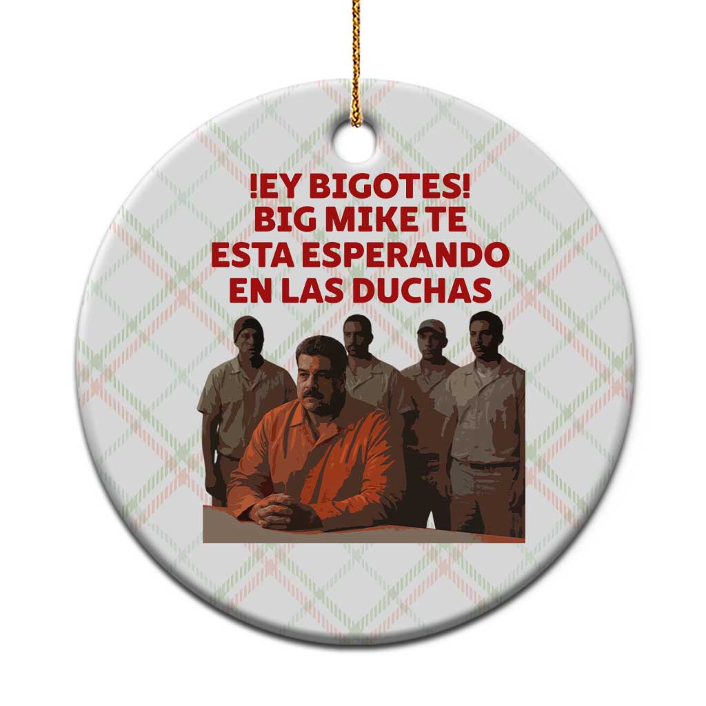 Maduro in Prison Meme Satire Ceramic Ornament Spanish Political Politcal Sarcasm - Wonder Print Shop