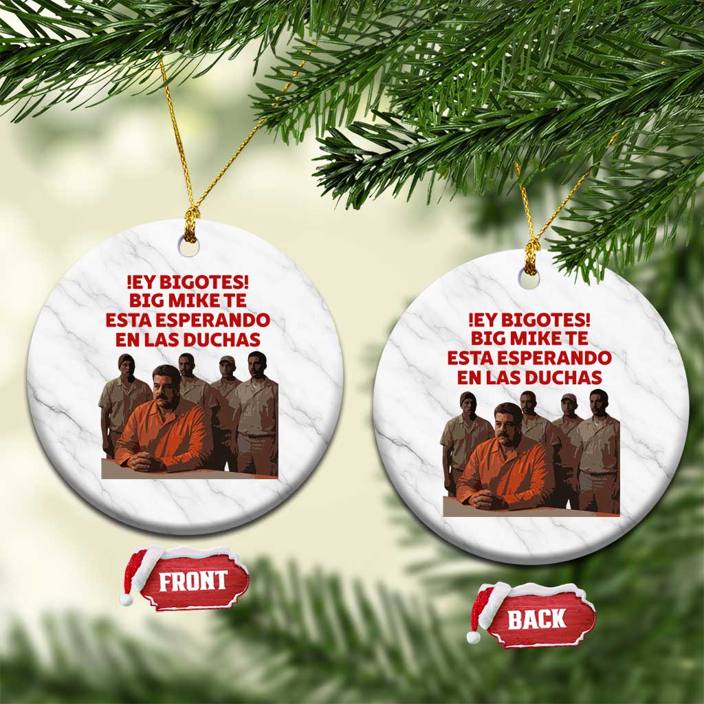 Maduro in Prison Meme Satire Ceramic Ornament Spanish Political Politcal Sarcasm - Wonder Print Shop