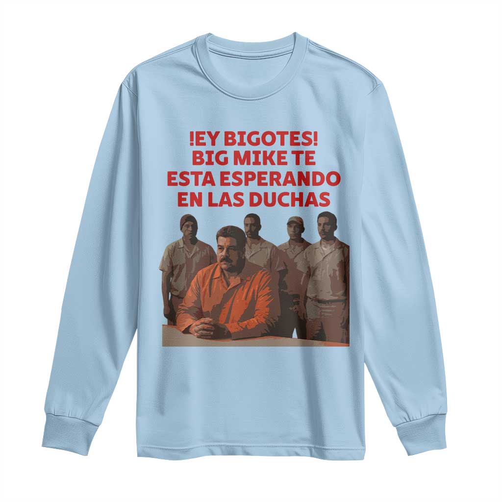 Maduro in Prison Meme Satire Long Sleeve Shirt Spanish Political Politcal Sarcasm - Wonder Print Shop