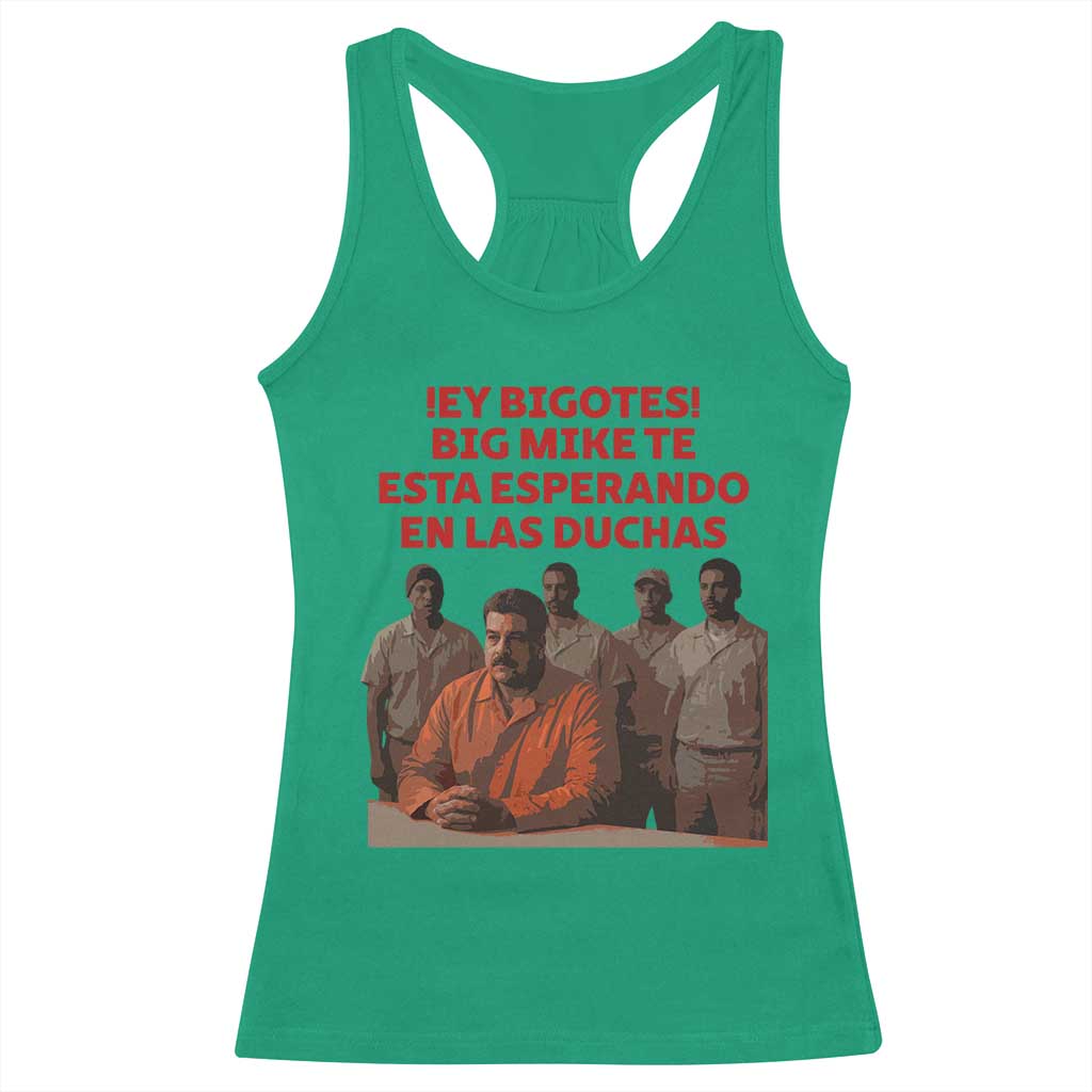 Maduro in Prison Meme Satire Racerback Tank Top Spanish Political Politcal Sarcasm - Wonder Print Shop