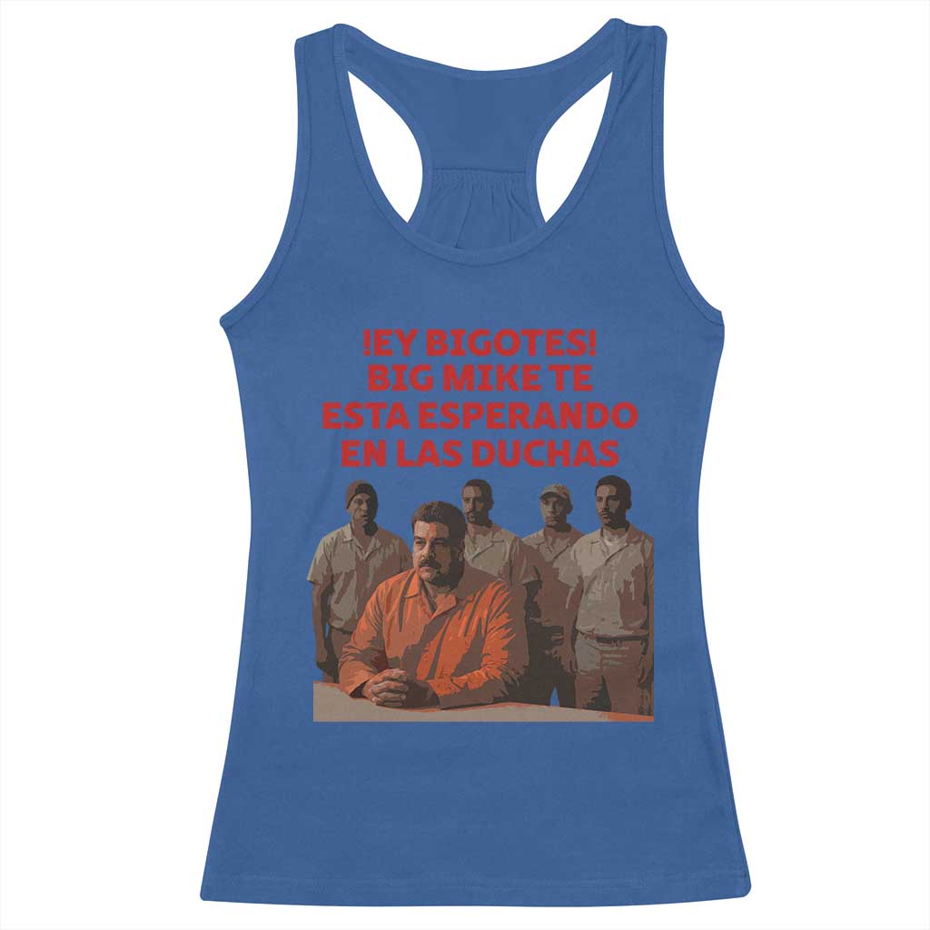 Maduro in Prison Meme Satire Racerback Tank Top Spanish Political Politcal Sarcasm - Wonder Print Shop