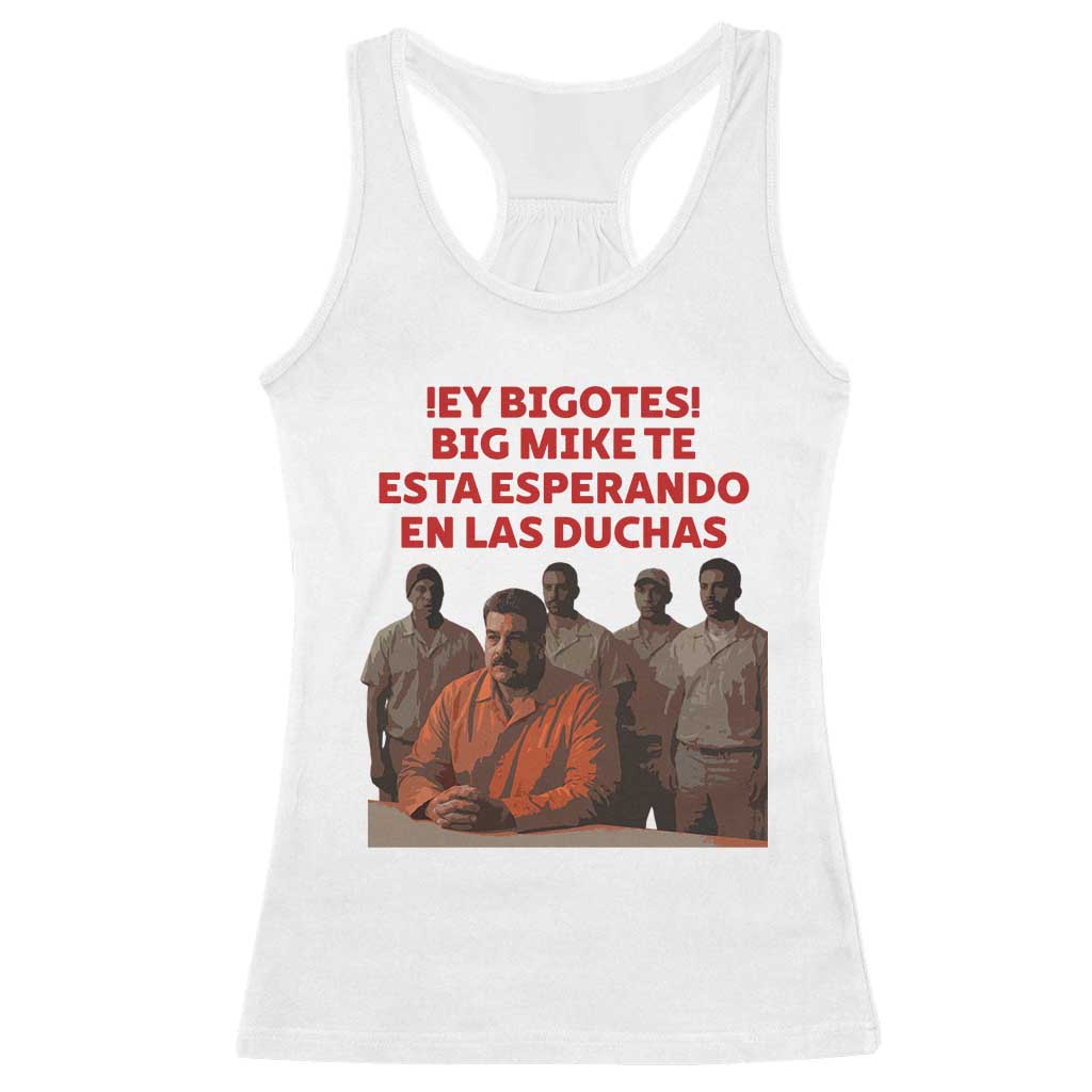 Maduro in Prison Meme Satire Racerback Tank Top Spanish Political Politcal Sarcasm - Wonder Print Shop