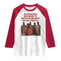 Maduro in Prison Meme Satire Raglan Shirt Spanish Political Politcal Sarcasm - Wonder Print Shop