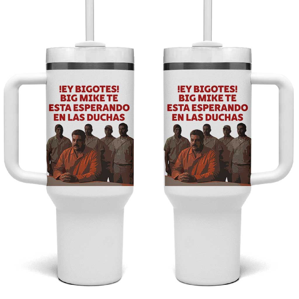 Maduro in Prison Meme Satire Tumbler With Handle Spanish Political Politcal Sarcasm - Wonder Print Shop
