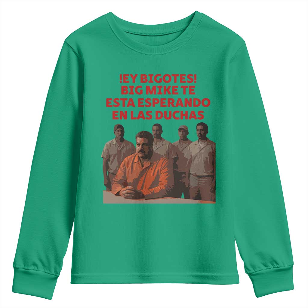 Maduro in Prison Meme Satire Youth Sweatshirt Spanish Political Politcal Sarcasm - Wonder Print Shop