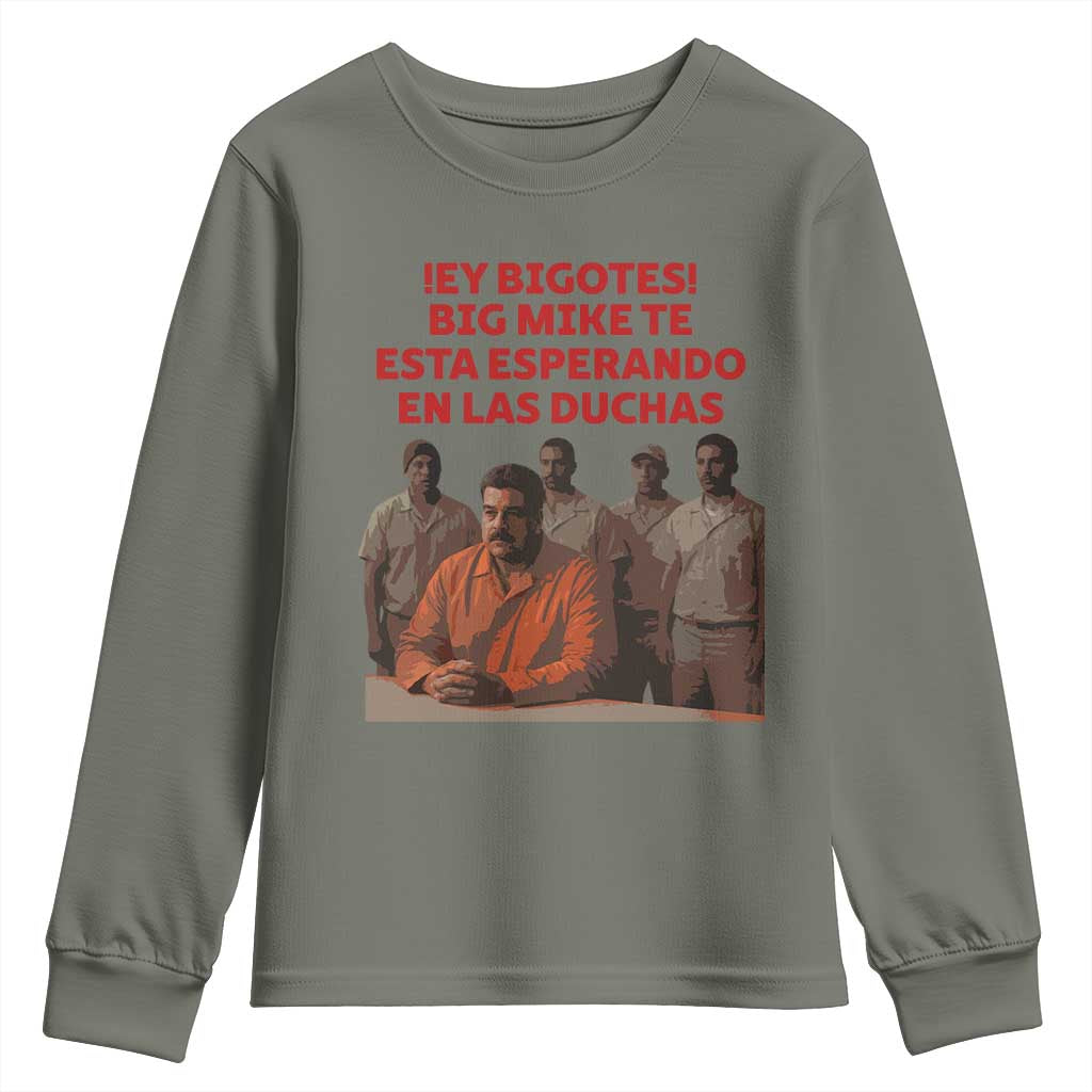 Maduro in Prison Meme Satire Youth Sweatshirt Spanish Political Politcal Sarcasm - Wonder Print Shop