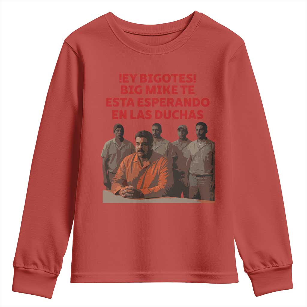 Maduro in Prison Meme Satire Youth Sweatshirt Spanish Political Politcal Sarcasm - Wonder Print Shop