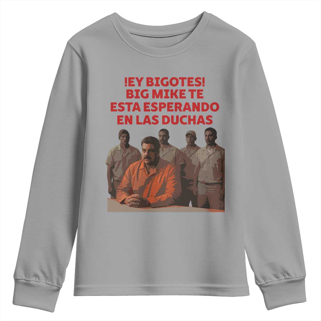 Maduro in Prison Meme Satire Youth Sweatshirt Spanish Political Politcal Sarcasm - Wonder Print Shop