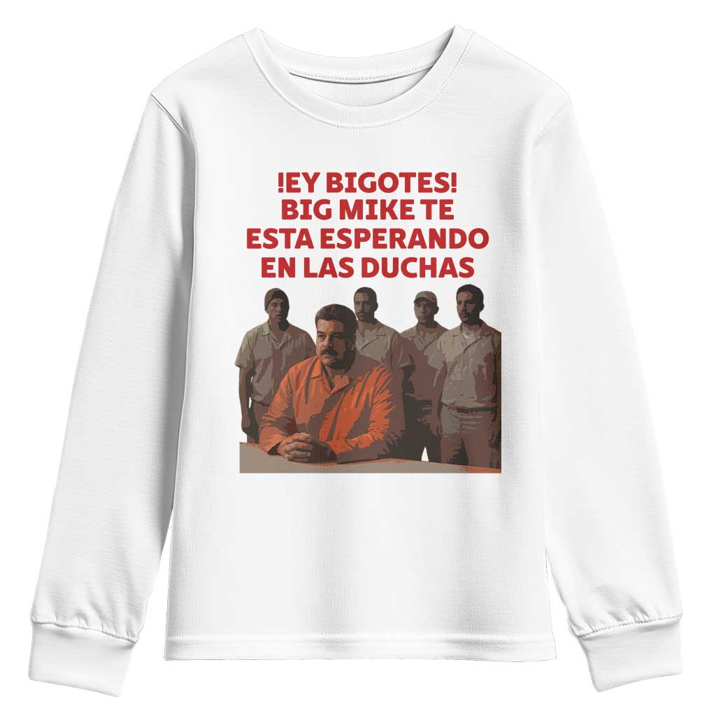 Maduro in Prison Meme Satire Youth Sweatshirt Spanish Political Politcal Sarcasm - Wonder Print Shop