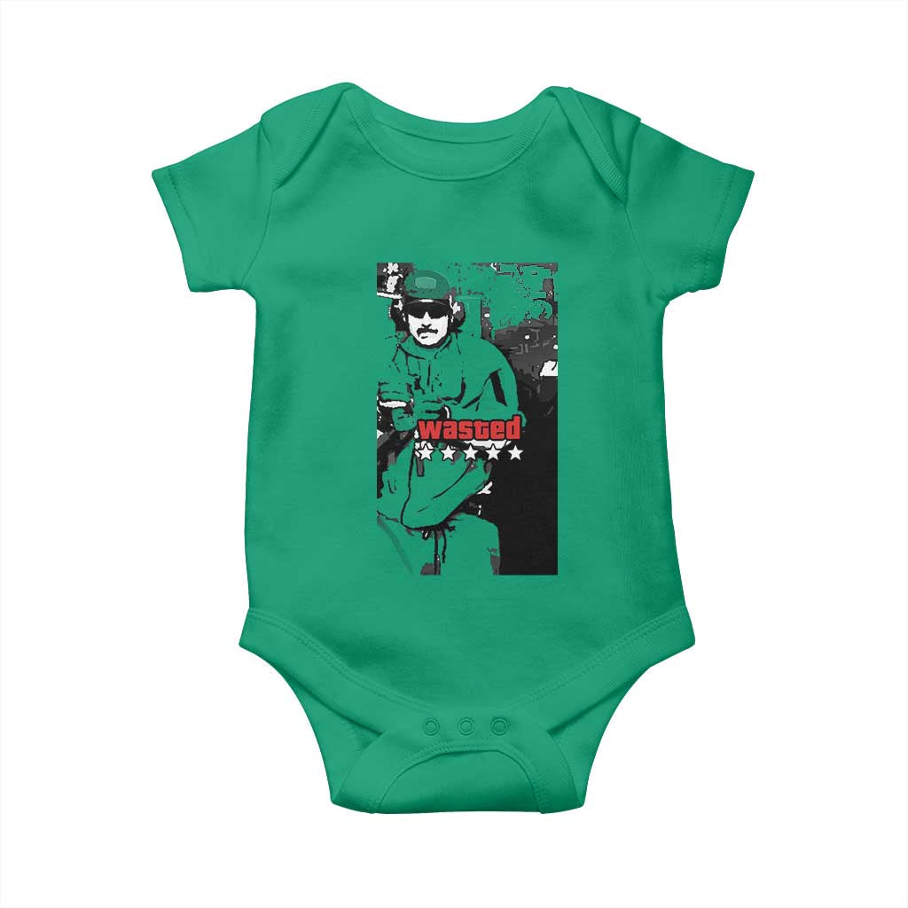 Wasted Maduro Meme Baby Onesie Dictator’s Downfall Political Satire GTA Style - Wonder Print Shop