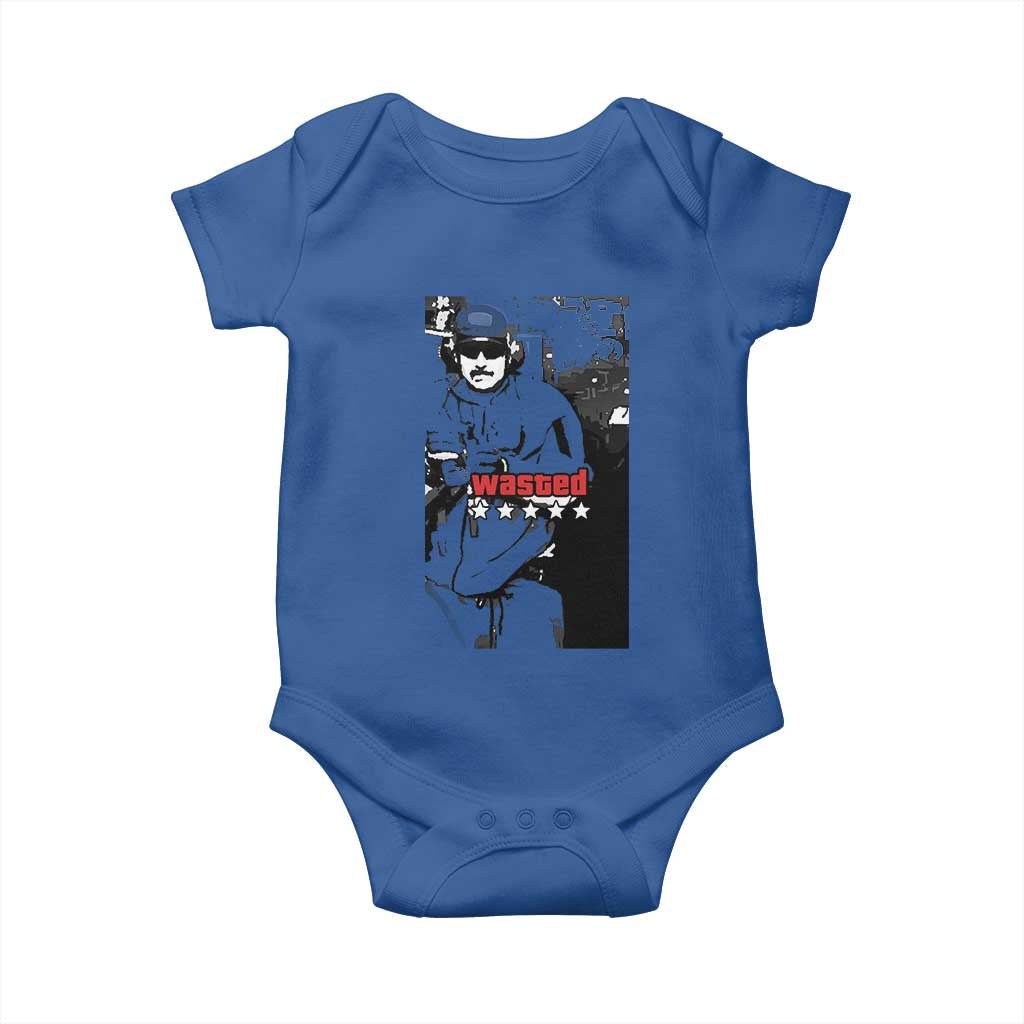 Wasted Maduro Meme Baby Onesie Dictator’s Downfall Political Satire GTA Style - Wonder Print Shop