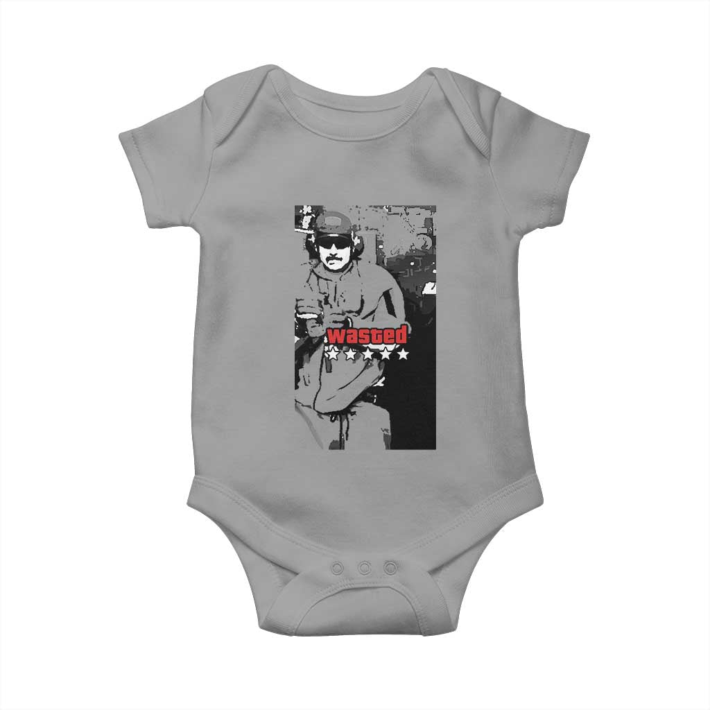 Wasted Maduro Meme Baby Onesie Dictator’s Downfall Political Satire GTA Style - Wonder Print Shop