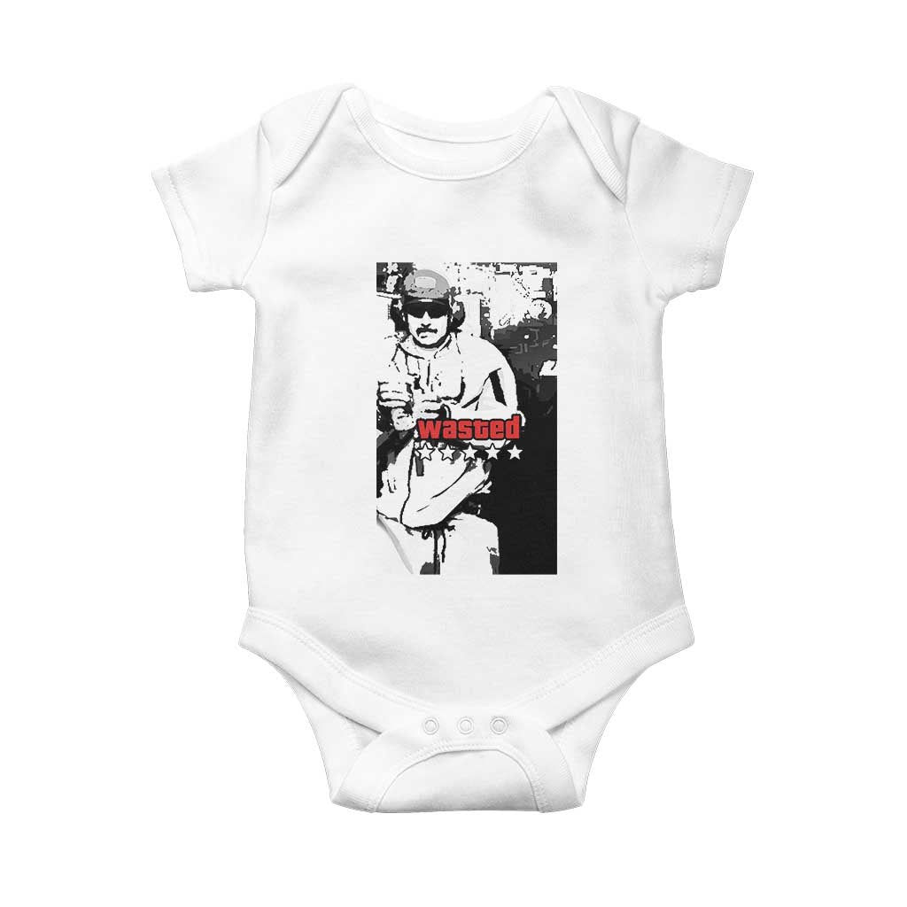 Wasted Maduro Meme Baby Onesie Dictator’s Downfall Political Satire GTA Style - Wonder Print Shop