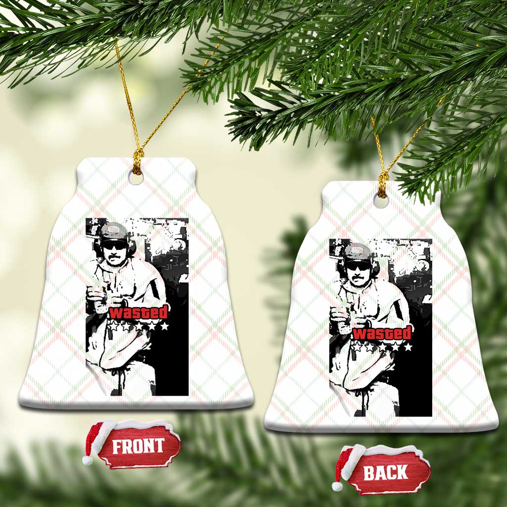 Wasted Maduro Meme Ceramic Ornament Dictator’s Downfall Political Satire GTA Style - Wonder Print Shop