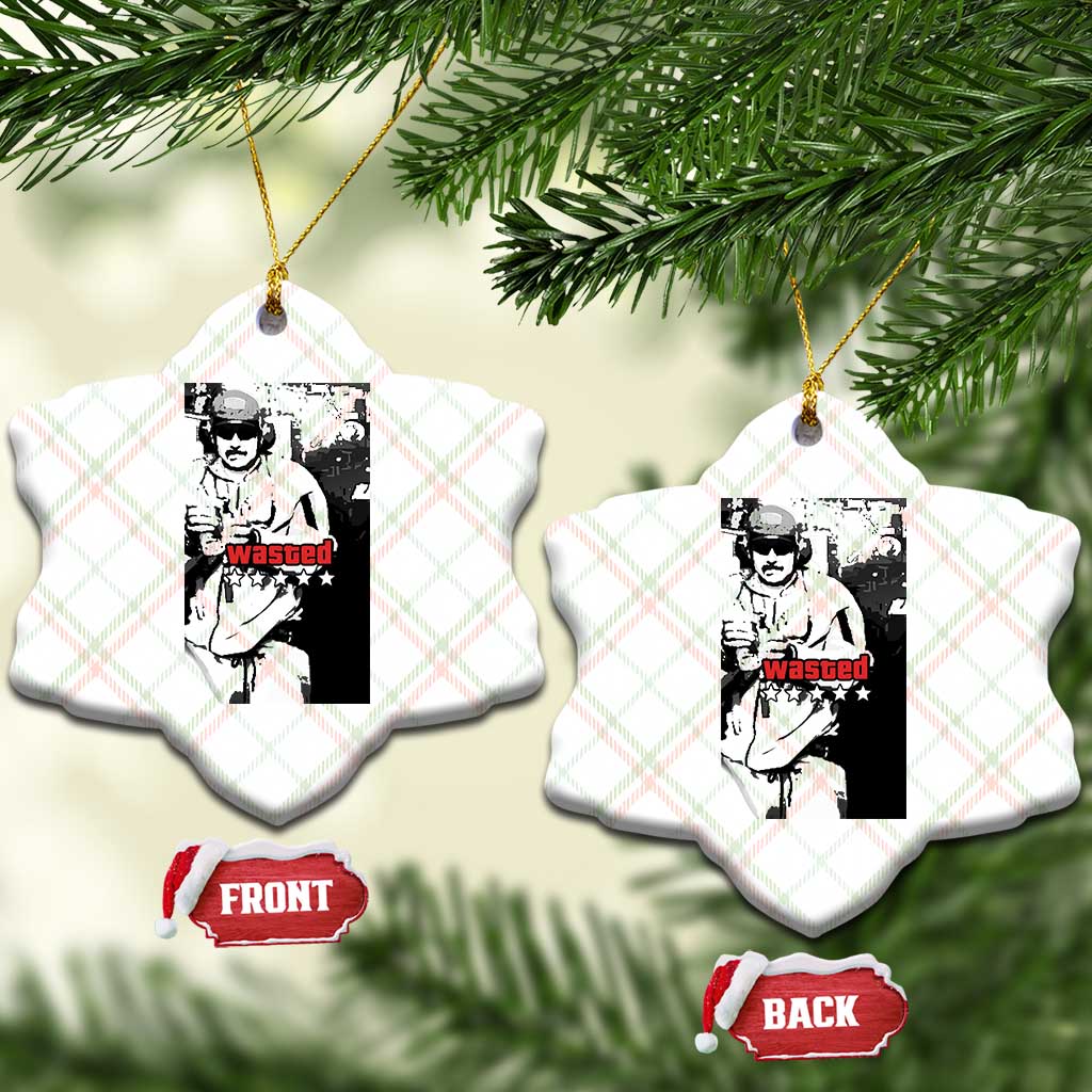 Wasted Maduro Meme Ceramic Ornament Dictator’s Downfall Political Satire GTA Style - Wonder Print Shop