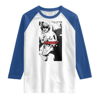 Wasted Maduro Meme Raglan Shirt Dictator’s Downfall Political Satire GTA Style - Wonder Print Shop