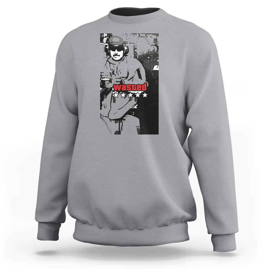 Wasted Maduro Meme Sweatshirt Dictator’s Downfall Political Satire GTA Style - Wonder Print Shop
