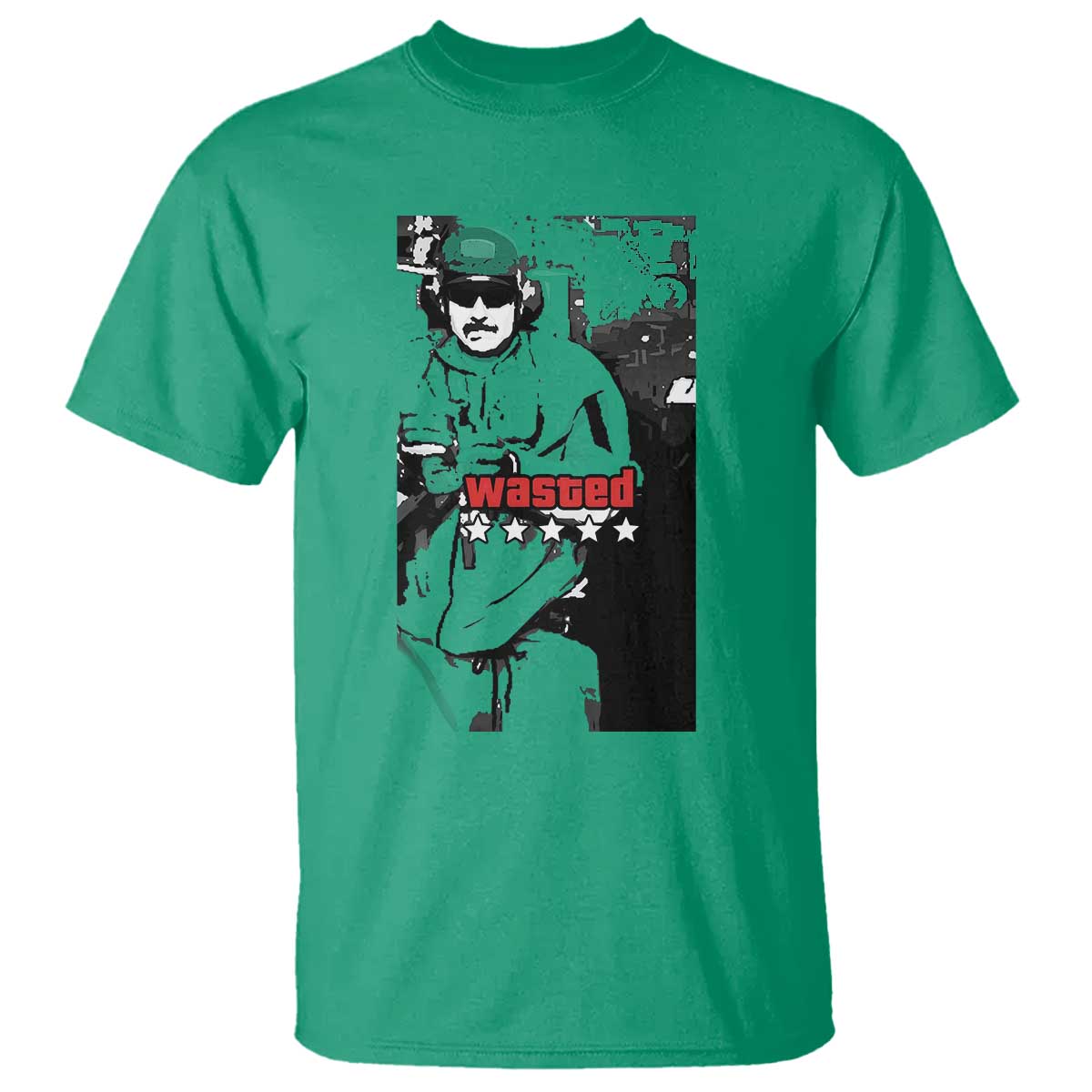 Wasted Maduro Meme T Shirt Dictator’s Downfall Political Satire GTA Style - Wonder Print Shop