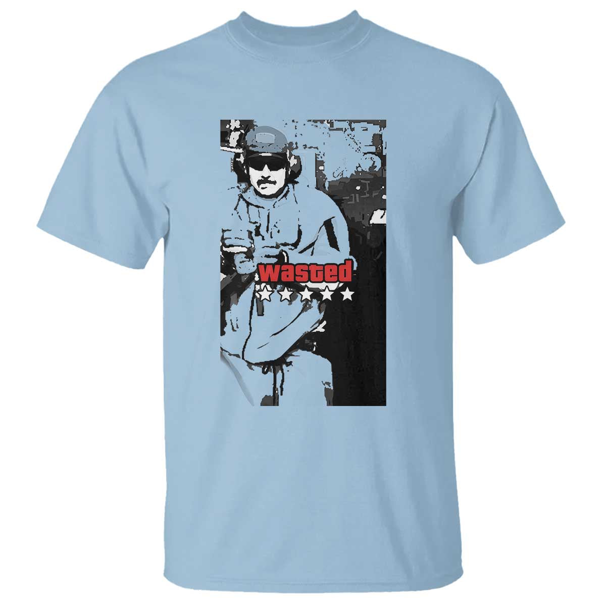 Wasted Maduro Meme T Shirt Dictator’s Downfall Political Satire GTA Style - Wonder Print Shop